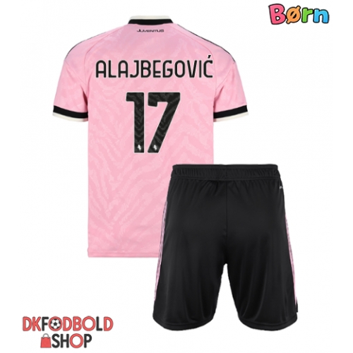 Juventus Kerim Alajbegovic #17 Udebanesæt Børn 2026-27 Kort ærmer (+ korte bukser)